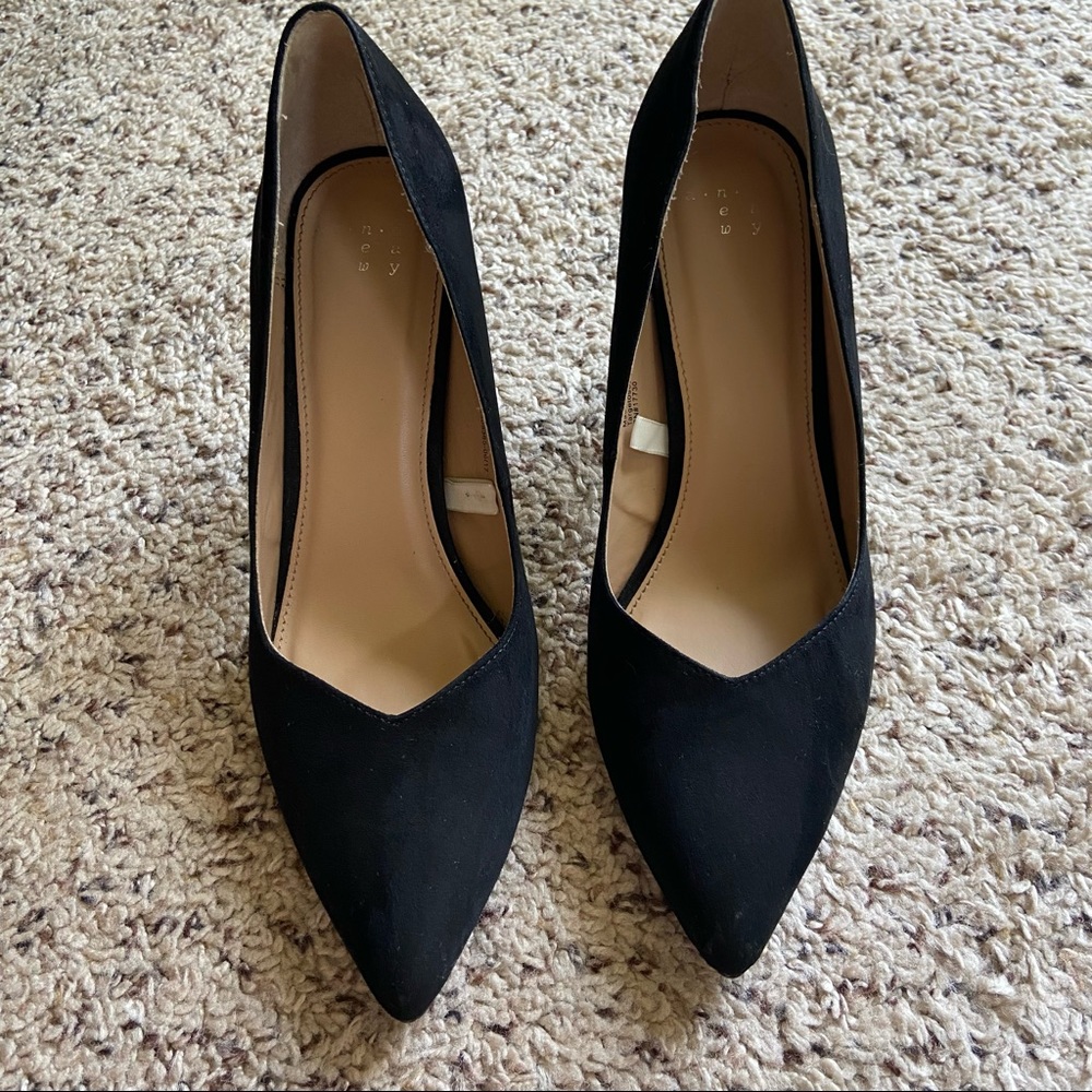 a new day Black Heels